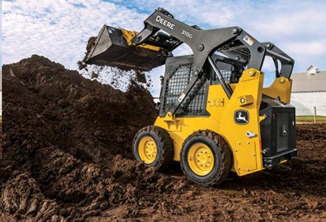Where to find Skidsteer, John Deere 318G, 6542lbs in Prince George